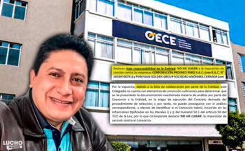 Empresa de Lucho Rodríguez afrontó otro caso por documentos falsos y se salvó de sanción
