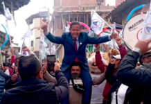 Chino Guanilo se consolida como el candidato con mejores propuestas tras victoria en el debate electoral de Julcán