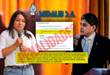 Sedalib ratifica penalidades a empresa de Ana Belén por obra que ejecutó en El Porvenir
