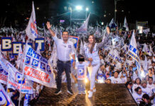Robert de la Cruz realizó multitudinario mitin de cierre de campaña en Trujillo