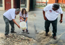 Trujillo: candidato a la MPT, Kike Alva, le tapa el «hueco» a Mario Reyna