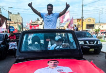 JJ Córdova promete adquisición de 40 motorizados y modernización de cámaras para Víctor Larco