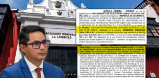Gore La Libertad contrata a empresa que fue sancionada por más de 3 años por presentar documentos falsos