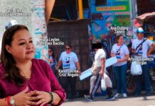 Funcionaria de la gerencia de Trabajo justifica que locadores hagan campaña por Elías Rodríguez