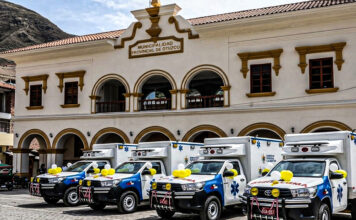 Municipalidad Provincial de Otuzco entregará 10 ambulancias para fortalecer la atención de emergencias