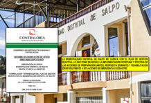 Contraloría: municipio de Salpo no cuenta con Plan de Gestión Reactiva ante desastres
