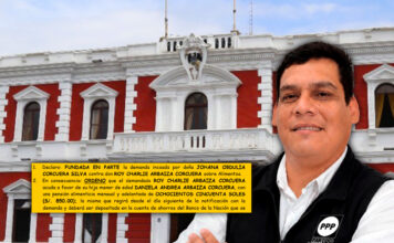 Electo alcalde de Trujillo tiene sentencia por alimentos y no la declaró ante el JNE