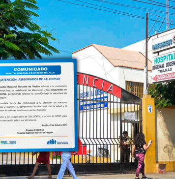 Hospital Regional de Trujillo restablece atenciones a asegurados de SALUDPOL tras abono de deuda