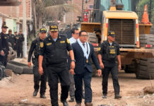 PNP brinda apoyo al PJ en diligencia de lanzamiento en fundo Monserrate y detiene a presuntos agresores