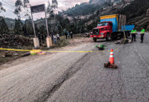 Otuzco: dos escolares mueren tras choque frontal entre motocicleta y camión