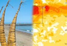 Trujillo bate récord de calor en octubre y el mar presenta anomalías de hasta 9 °C