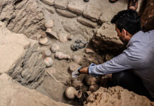 Huacas de Moche: descubren tumba mochica con 32 ofrendas