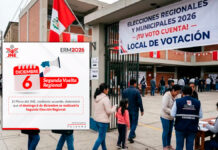 JNE cambia la fecha de la segunda vuelta regional 2026: elecciones serán el 6 de diciembre