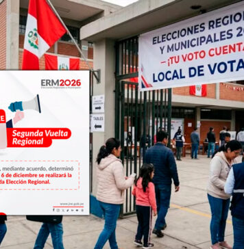 JNE cambia la fecha de la segunda vuelta regional 2026: elecciones serán el 6 de diciembre