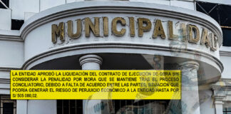 Municipalidad de Huanchaco aprueba liquidación de obra sin considerar penalidad de S/ 505 mil