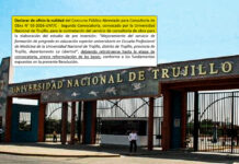 Trujillo: Tribunal anula licitación de casi medio millón de soles en la UNT