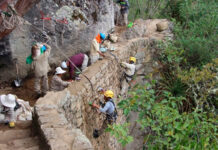 Culminan los trabajos de conservación y mantenimiento del Puente Inka de Machu Picchu