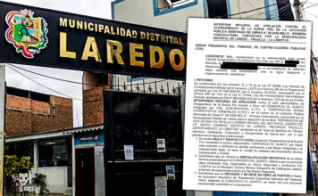 Consorcio Vial apela buena pro de licitación de más de S/ 300 mil en municipio de Laredo