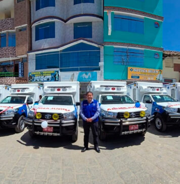 Provincia de Julcán fortalece su sistema de atención médica rural con la incorporación de 5 nuevas ambulancias