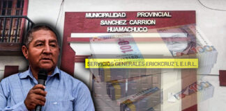 Sánchez Carrión: aparece otra empresa favorita de la gestión de Santos Ruiz Guerra y ya cobró más de S/ 1 millón