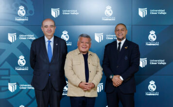 UCV y Fundación Real Madrid estrechan lazos para impulsar la formación en valores